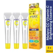 MELANO CC Brightening Essence Serum Lighten Acne Scar Anti- Dark Spot (3 x 20ml)