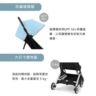 Cybex 德國 Orfeo 輕便可平躺登機嬰兒推車 多款可選 【YODEE優迪】