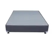SH 150-D Bed Base Queen Strong and Supportive Foundation with Legs Navy Blue