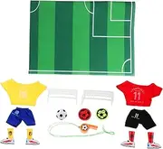 POPETPOP Set Tabletop Soccer Game Set Football Match for Adults Durable Interactive with Realistic Scenarios for Parties and Sports Fans
