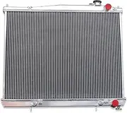 2 ROW Aluminum Radiator ，Compatible With Nissan Phfinder Elgrand E50 VG33E Imported Version / ，Compatible With Infiniti QX4 1997-2000 AT MT