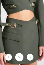 Brand new with tags Dion Lee Interlock blazer skirt