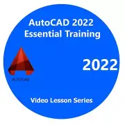 AutoCAD 2022 Essential Training Video Tutorials 2022 Version DVD