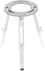 LOPUNER Tripod Stand for Laboratory Use Height Tripod for Chemistry Experiments Detachable Chemical Teaching Support Grey Design
