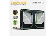 Glasshaus Grow Tent Kits Real 600D Oxford Hydroponic Indoor Grow System 11 Sizes