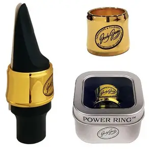 【JodyJazz】Power Ring Ligature Metal 鍍金 薩克斯風 束圈  金屬吹嘴專用