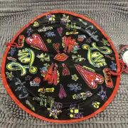 Brighton - “LOVE” - Jewelry Pouch W/Pockets - Tom Clancy Designs - NWT