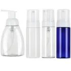 Gel Hand Sanitizer Liquid Soap Dispenser Clear Foaming Bottle Pump Container