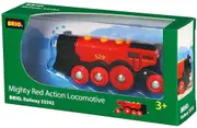 BRIO World Train - Mighty Red Battery Powered Action Locomotive