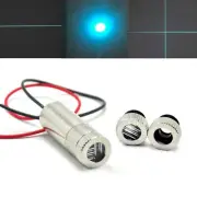 Dot Line Cross 488nm 60mW Focusable Cyan-Blue Bright Light Laser Diode Module