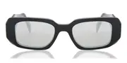 Prada PR 17WS Symbole 1AB2B0 Women’s Sunglasses Black Size 49