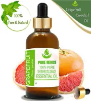 Pure Herbs Grape Fruit 100% Pure & Natural Citrus Paradisi Essential Oil