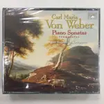 CARL MARIA VON WEBER  PIANO SONATAS 全新未拆 2CD