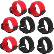 BESPORTBLE 8pcs Chicken Neck Belts Anti-Noise Collars Flexible for Crow-Proof Poultry