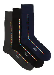 Paul Smith Vittore Cotton-blend Socks - set of Three - Multicoloured - One Size One Size