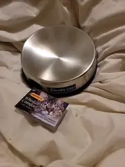 Ruffin' It Whisker Comfort Feeding Cat Bowl Stainless Steel For Finicky Cats