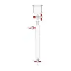 ABGIL BOROSILICATE GLASS AMMONIA DISSOCIATION GAS NITRIDING BURETTE