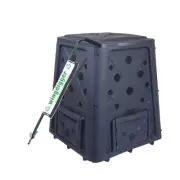 Compost Bin and Turning Tool Set for Efficient Home Composting