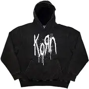 [Korn] Unisex Adult Still A Freak Back Print Stone Wash Pullover Hoodie