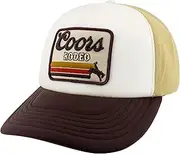 [H3 Sportgear] Coors Rodeo Retro Cream Snapback Hat, Multicolor, One Size