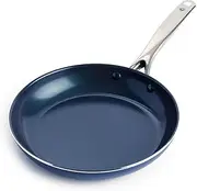 Blue Diamond Cookware Diamond Infused Ceramic Nonstick 26 cm Frying Pan Skillet, PFAS-Free, Dishwasher Safe, Oven Safe, Blue