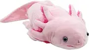 19.6in Simulation Axolotl Plush Toy Kawaii Soft Stuffed Animal Pink Axolotl Plushie Pillow Doll (Pink)