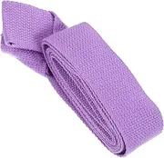 Yoga Stretching Belt Multi-function Yoga Roller Strap Non Yoga Mat Gym Mats for Home Gym Fabric Stretching Strap Yoga Towel Elastic Yoga Food Multi-use Yoga Belt Purple Pure Cotton