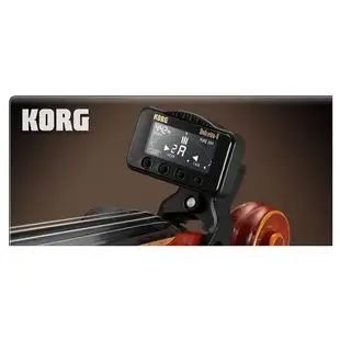 [公司貨免運] KORG AW-3V 長效型 夾式調音器 節拍器 小提琴 中提琴 弦樂器 專用款 [唐尼樂器]