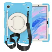 Tab A 8 X200/X205 Samsung Tablet Case with 360��Swivel Stand-Sky Blue