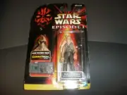 NEW Star Wars Episode 1 Jar Jar Binks with Gungan Battle Staff Figure (N13)