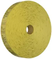 Single Ticket Roll, 2" x 1", Yellow