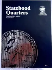 Whitman Statehood Quarters #2 2002-2005 Coin Folder /Album book # 8111