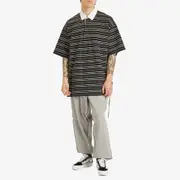 MASTERMIND WORLD Stripe Rugby Shirt