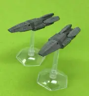 Adamant Frigate Ships (Set of 2) Wargame Miniature (No Bases)