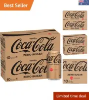 Zero Sugar Vanilla Soft Drink Multipack Cans 20 x 375 mL