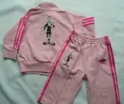 Adidas Rare SP GOOFY DISNEY firebird Track Suit Jacket Top-Pant superstar KID 9M