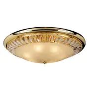 Vencha C-937 Crystal Close to Ceiling Light - Gold