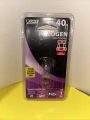 FEIT ELECTRIC 40W G9 USE ON 120VOLT FIXTURES ONLY NEW!