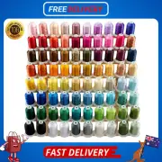 80 Spools Polyester Embroidery Thread Kit - 1000M - Janome Compatible