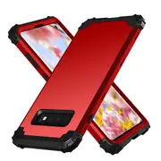 MCC Impact Samsung Galaxy S10 Shockproof 3in1 Rugged Case Cover G973 [Red]