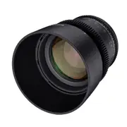 Samyang 85mm T1.5 MK2 VDSLR Lens For Canon EF Full Frame (Black)