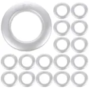 75 Pcs Cafe Curtain Rings Home Sewing Depot Fast-Set Blackout Curtains Grommet