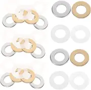 Beatifufu Appliance Washer Assortment 120pcs Flat Washers Spacers for Household Commercial Use