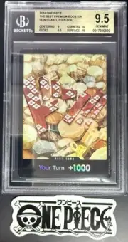 BGS 9.5 One Piece PRB01 Don!! Card Oden - English - The Best - Graded