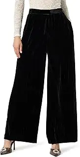 [The Drop] Women's Lucia Wide Leg Velvet Trouser