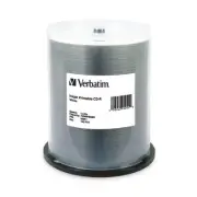 Verbatim CD-R 700MB 52X White Inkjet Printable - 100pk Spindle (95251)