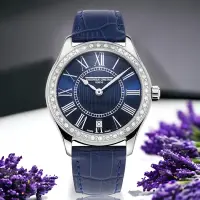 在飛比找Yahoo奇摩購物中心優惠-Frederique Constant 康斯登經典 鑽石 藍