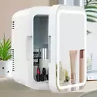 4L Mini Fridge with Beauty Mirror