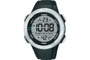Lorus Chronograph R2301QX9 Grey Dial Black Silicone Unisex Watch