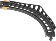 BRIGHTFUFU Small Scale Railway Toy Train Tracks Curved and Straight Rails Kit for Building and Playing Compatible Various Models